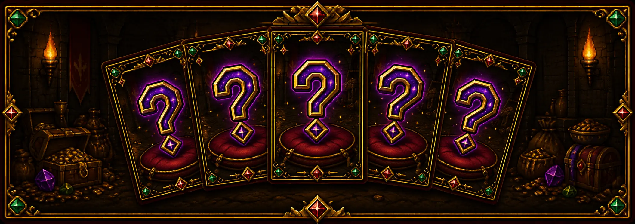 Goblin's Den hand and deck banner