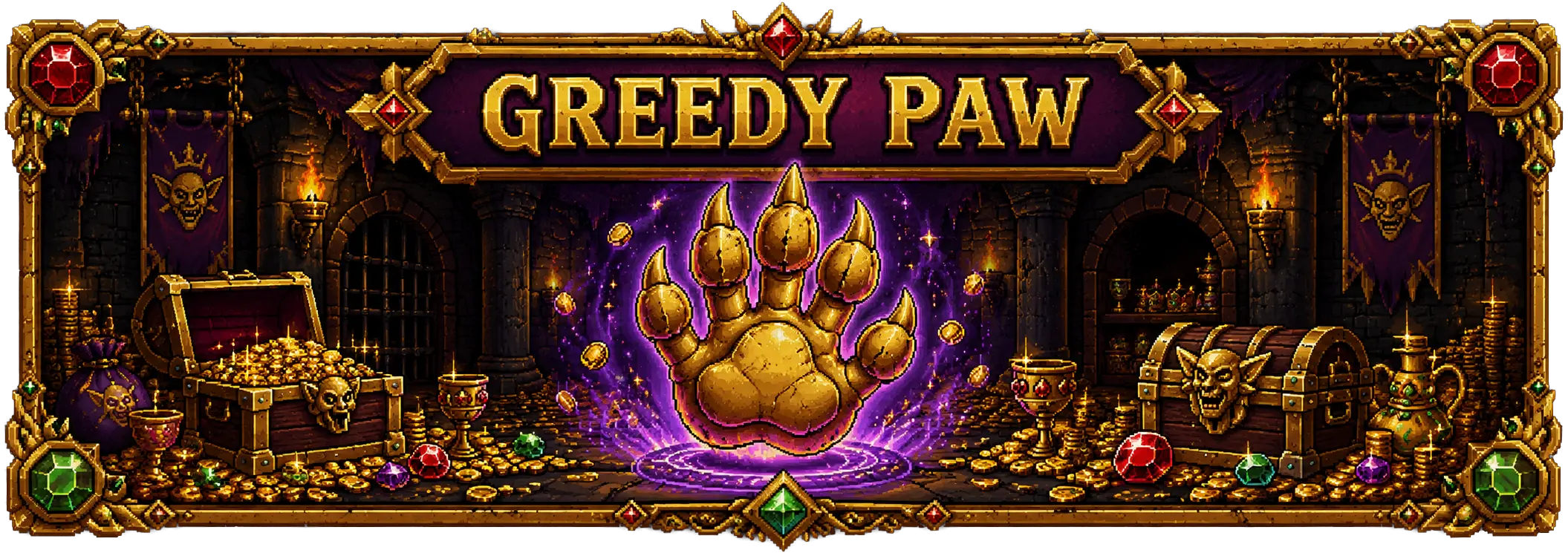 Greedy Paw trick card art